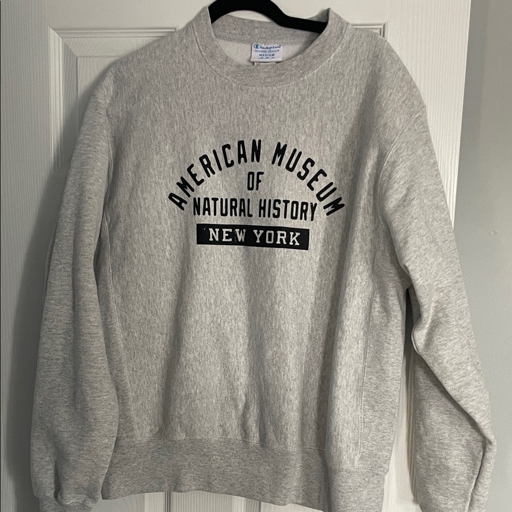 Gray Champion American Museum of Natural History Crew Neck